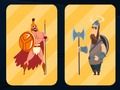 بازی Memory Spartan And Viking Warriors  آنلاین