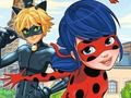بازی LadyBug ﯼﺎﻫ ﺕﻭﺎﻔﺗ  آنلاین
