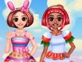 بازی bff foodie cosplay آنلاین