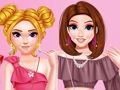 بازی Ruffle Crop Top Dress Up ﺯﻭﺭ ﺪﻣ  آنلاین