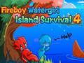 بازی Fireboy Watergirl Island Survival 4 آنلاین