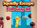 بازی Squidly Escays Fall Guy 3D آنلاین بازی Squidly Escays Fall Guy 3D آنلاین