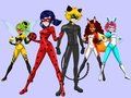 بازی Ladybug & Cat Noir ﻩﺪﻧﺯﺎﺳ آنلاین