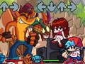 بازی Funkin vs Crash Bandicoot ﺐﺷ ﻪﻌﻤﺟ آنلاین