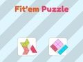 بازی Fit'em ﻝﺯﺎﭘ  آنلاین