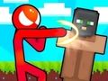 بازی Stickman vs Villager: ﺪﯿﻫﺩ ﺕﺎﺠﻧ ﺍﺭ ﺮﺘﺧﺩ آنلاین