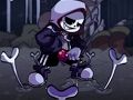 بازی FNF ﻞﺑﺎﻘﻣ ﺭﺩ Skeleton Bros V2  آنلاین