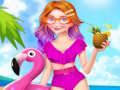 بازی Malibu Vibes Princess ﺕﻼ﻿ﯿﻄﻌﺗ ﺭﺩ  آنلاین