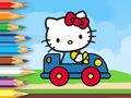 بازی Hello Kitty Driving Car :ﯼﺰﯿﻣﺁ ﮓﻧﺭ ﺏﺎﺘﮐ  آنلاین