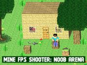 بازی Mine FPS ﺯﺍﺪﻧﺍﺮﯿﺗ: Noob Arena آنلاین