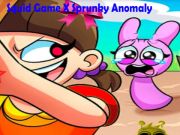 بازی Squid X Sprunki Anomaly ﯼﺯﺎﺑ  آنلاین