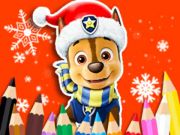 بازی PAW Patrol Christmas :ﯼﺰﯿﻣﺁ ﮓﻧﺭ ﺏﺎﺘﮐ  آنلاین