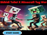 بازی Skibidi X Minecraft Tug War ﺖﻟﺍﻮﺗ  آنلاین