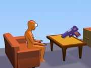 بازی Ragdoll Gun Shooter: Cannon Spinner Playground  آنلاین