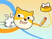 بازی Doge Rush ﺪﻨﮐ ﯽﻣ ﻢﯿﺳﺮﺗ ﺍﺭ ﯽﮕﻧﺎﺧ ﻝﺯﺎﭘ  آنلاین
