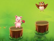 بازی Piggys ﻞﮕﻨﺟ ﺖﺸﺣﻭ  آنلاین
