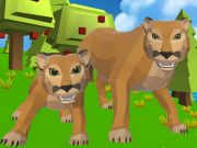 بازی Cougar Simulator: ﮒﺭﺰﺑ ﯼﺎﻫ ﻪﺑﺮﮔ  آنلاین