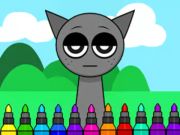 بازی Sprunki Incredibox Grey :ﯼﺰﯿﻣﺁ ﮓﻧﺭ ﺏﺎﺘﮐ  آنلاین