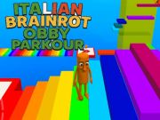 بازی Brainrot Obby Parkour ﯽﯾﺎﯿﻟﺎﺘﯾﺍ  آنلاین