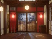 بازی Sakura Falling Hot Spring Inn  آنلاین