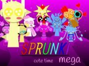 بازی Sprunki Mega Time Time !!!  آنلاین