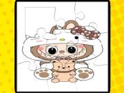 بازی PUZZLES LABUBU JIGSAW FOR KIDS آنلاین