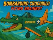 بازی Bombardiro Crocodilo Flying Brainrot آنلاین