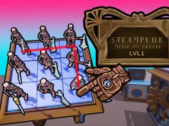 بازی Steampunk Merge To Battle آنلاین