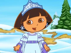 بازی Dora The Explorer Dora Saves the Snow Princess آنلاین
