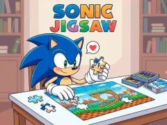 بازی Sonic Jigsaw آنلاین