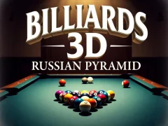 بازی Billiards 3D Russian Pyramid آنلاین