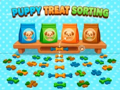 بازی Puppy Treat Sorting آنلاین
