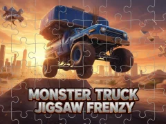 بازی Monster Truck Jigsaw Frenzy آنلاین