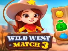 بازی Wild West Match 3 آنلاین