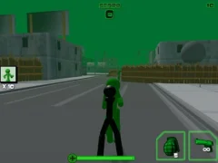 بازی Stickman Zombie Shooting 3D آنلاین