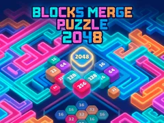 بازی Blocks Merge Puzzle 2048 آنلاین