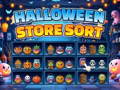 بازی Halloween Store Sort آنلاین