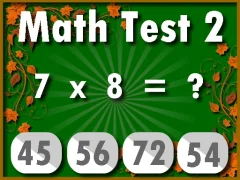 بازی Math Test 2 آنلاین