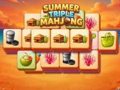 بازی Summer Triple Mahjong آنلاین