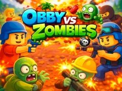 بازی Obby vs Zombies آنلاین