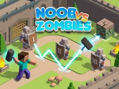 بازی Noob vs Zombies آنلاین