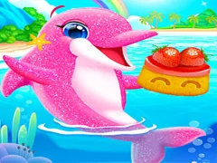 بازی My Twin Dolphin Baby Care آنلاین