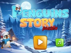 بازی Penguins Story Puzzle آنلاین