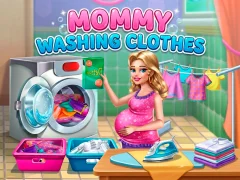 بازی Mommy washing clothes آنلاین