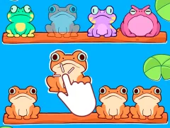 بازی Sorting frogs آنلاین