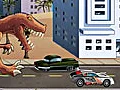 بازی T Rex Rampage Prehistoric Pizza آنلاین