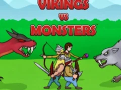 بازی Vikings vs Monsters آنلاین