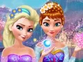 بازی Anna & Elsa Makeover آنلاین