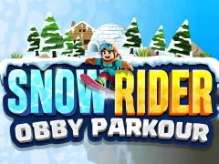 بازی Snow Rider Obby Parkour آنلاین