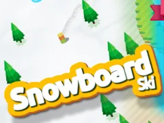 بازی Snowboard and skis آنلاین
